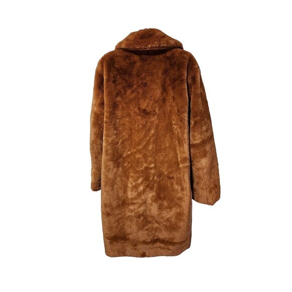 Anthropologie Faux Fur Coat Women's Size XL Style R2019NVL - Picture 2 of 7